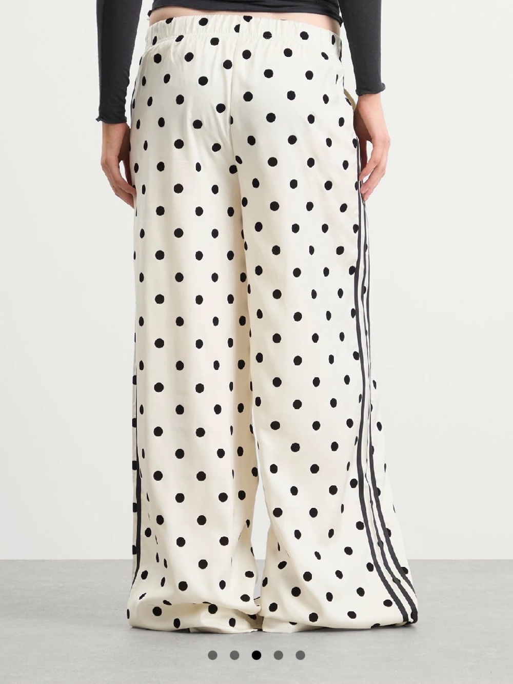 ADIDAS POLKA DOT WIDE TRACKPANTS size XXL - Picture 3 of 3
